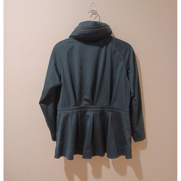 Lululemon &go Cityfarer Anorak Dark Fuel / Heathered Slate Green Jacket Size 4 - Picture 9 of 13